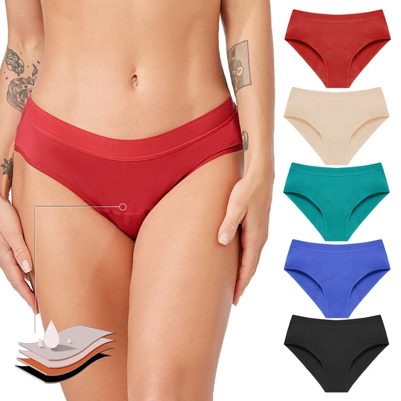 Soft Cotton Disposable Incontinence Pads Underwear Urinary Leak Proof Washable Breathable
