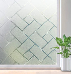 UDK Window Stickers Glass Sticker Anti Look Privacy Film the New PET Electrostatic Glass Patch Window Film Self-adhesive Frosted