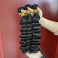 Human Hair Wave BundlesLoose Deep Curly Body Wave Virgin Hair Hair Extension 100% Raw Virgin Brazilian 3 Pieces 8~30 Inch 10A