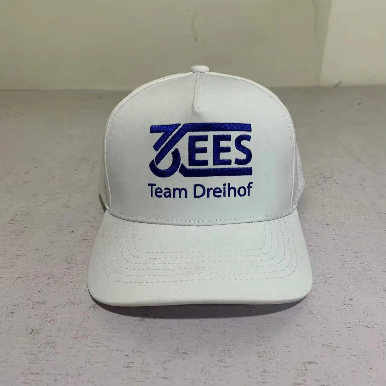 Custom Colors Unstructured Waterproof  5 Panel Snapback Caps Hats With Rope Water Proof Golf Hats