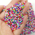 450g 3D Tiny Rivets Silver Micro Nail Beads Gravel Nail Decor Pixie Bottles Charms Gold Black Steel Metal Nail Caviar Beads