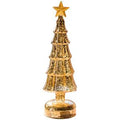 LED glass christmas tree decoration