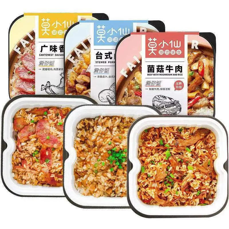 Mo Xiaoxian 275g Self-Heating Instant Hot Pot Noodles Durum Wheat Low-Carb Gluten-Free Handmade Bag