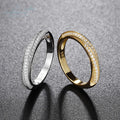 Silver 925 Micro D Color Moissanite Ring Original 0.5 Carat Brilliant Cut Diamond Test Shining Jewelry for Women