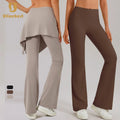 Women's High Waist Ropa Deportiva Fitness Yoga Pants Stretch Slimming Running Sports Casual Flared Pants Leggings for Women