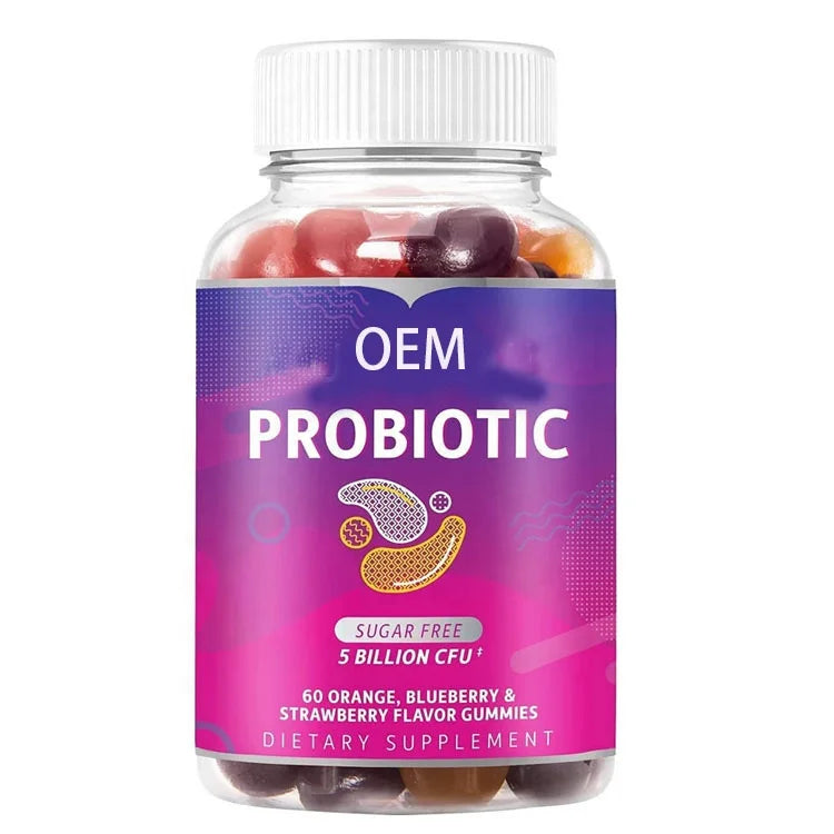 OEM Probiotic Gummies for Kids Immune and Digestive Support