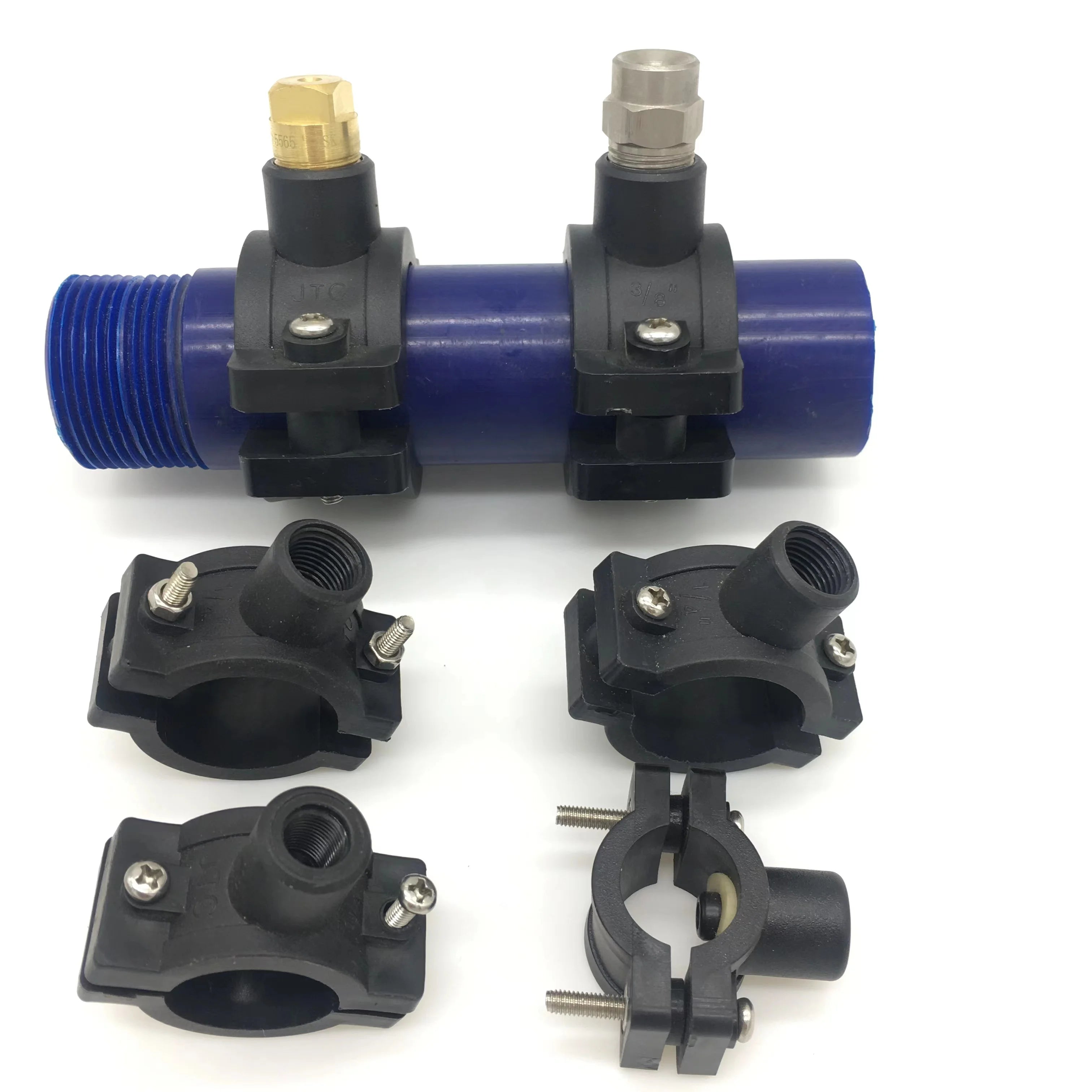 1/4" 1/2" 3/4" 1" 1-1/4" Clamp for Spray Nozzles for  Drum Filter
