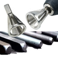 Stainless Steel Drill Bit Deburring External Chamfer Tool Hex Bolt Thread Metal Drilling Tools Accessory Removes Burr Repair