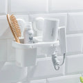 Brand New Premium Adhesive Hair Dryer Rack Bathroom Set Organizer Blow Dryer Shelf Holder Storage Racks