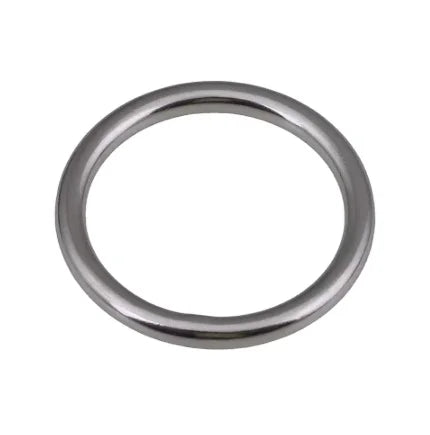 20mm 25mm 30mm 38mm 40mm 45mm Stainless Steel Smooth O Round Rings for Camping Belt Dog Leashes Luggage