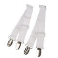 Adjustable Elastic Sheet Straps Heavy Duty Bed Sheet Grippers Suspenders Bed Sheet Fasteners Elastic Hook Loop Strap