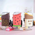 D34 Bpa Free Friendly Plastic Manufacturers Children Kids Water Bottle for Cute Ice Cream with Strap