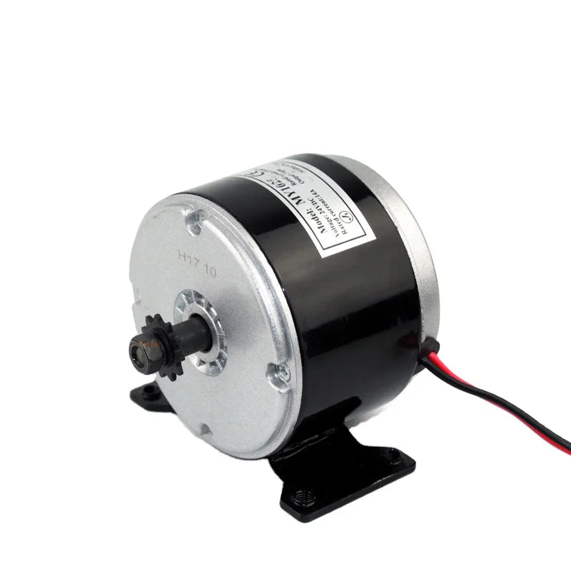 24V 250W Electric Scooter Brushed Motor With 25H Sprocket 11 Teeth