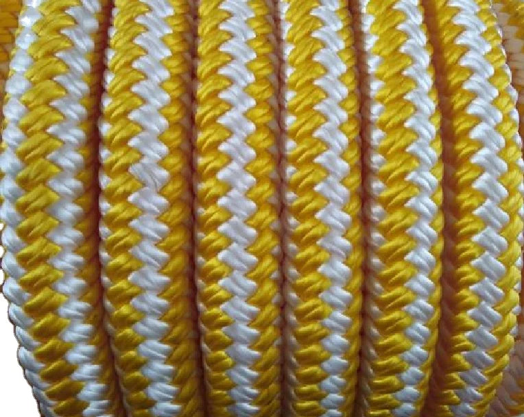 Marine Ropes Part Double Braided Nylon Sailing Rope  Maritime Multifilament Solid Braid Polyester Rope.