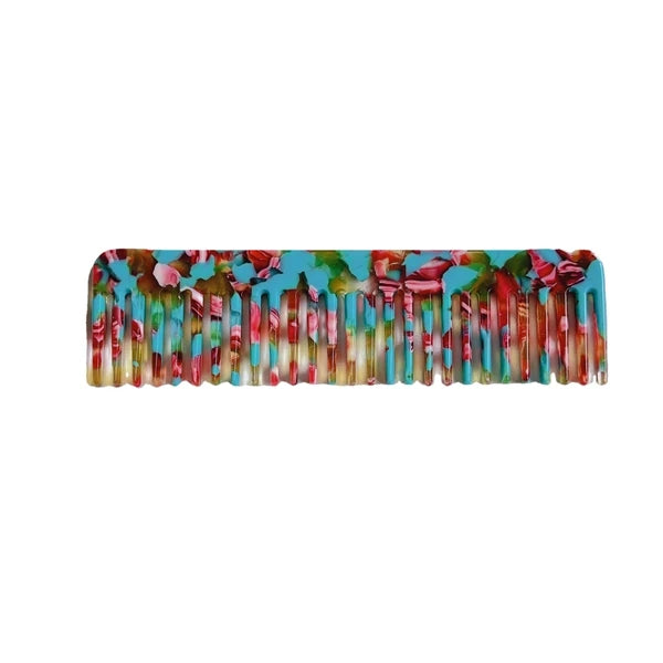 2026 Factory Wholesale 4MM Thickness Custom logo Size Koran Hair Curls Shower Combs Top Quality Beauty Acetate Acrylic Hair Comb