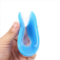 Custom Logo Accept Unisex Gel Silicone Foot Half Sole Insoles Silicone Shoe Pad