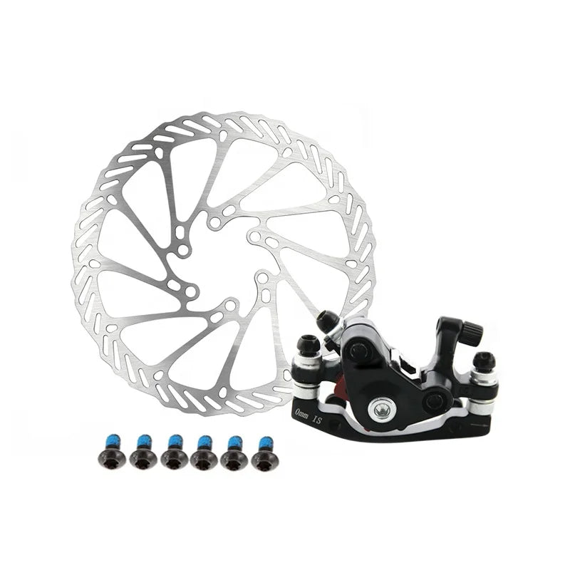 Steel MTB Bike Disc Brake Caliper Front/Rear Set Bicycle Parts for Mountain Bikes
