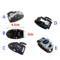 Roller Skating Shoes with Fine-Tuning Fastening Straps Ice Hockey Shoes Spider Buttons Buckles Flashing Ice Skates Buckle Straps