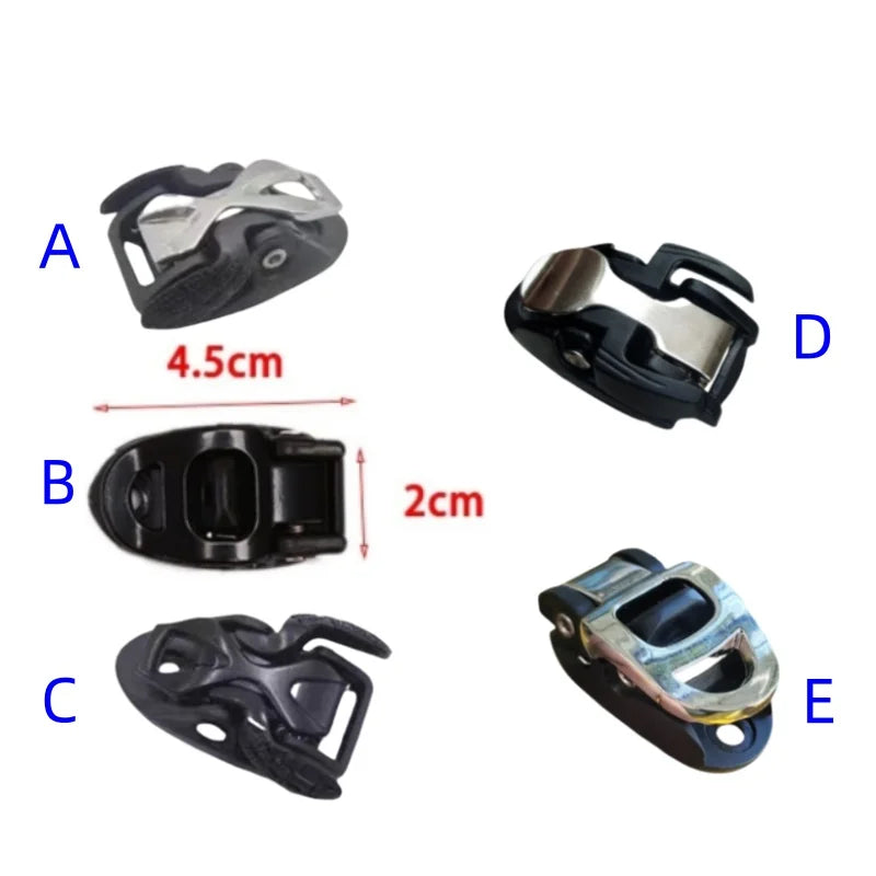 Roller Skating Shoes with Fine-Tuning Fastening Straps Ice Hockey Shoes Spider Buttons Buckles Flashing Ice Skates Buckle Straps