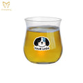Crystal Stemless 330ml Latte Cafe Cup Martini Brandy Snifter Tulip Classic Beer Glasses Curved Contour Bourbon Wine Glasses