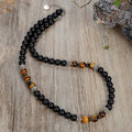 Trendy Stainless Steel Bead Chain Lanyard Pendant Necklace Simple Multi-Double Layer-for Gifts Weddings Parties Engagements