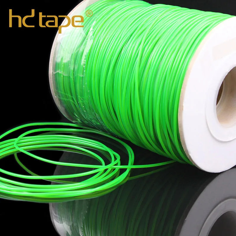 Eco-friendly Custom 2mm Green Jewelry Making Plastic Tpu Pvc Cord
