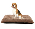 Customizable Anti-Slip Heated Cat/Dog Pet Bed Mat Long Plush Solid Fiber Material Machine-Washable Sofa Mattress