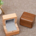 Wholesale Small Solid Wood Jewelry Boxes for Wedding Rings & Small Gift Storage