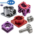5 Axis CNC Manufacturing Services Milling Turning Machining Aluminum Alloy  Anodized Precision Machining  Parts Service