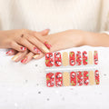 2026 Hot Sale clear Designer Semi Cured Gel Nail Sticker