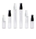 MUB Bulk Cheap 2ml 3ml Black and White Plastic Lid Perfume Separate Spray Glass Container Bottles