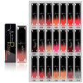 Private Label Vegetarian Matte Velvet 21 Color Lip Gloss Liquid Lipstick Lip Glaze Waterproof and Durable Can Be Customized