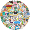 2022NEW 100PCS School Supplies Stickers Minimalist Art Decor for Water BottleLaptopPhoneSkateboard Stickers