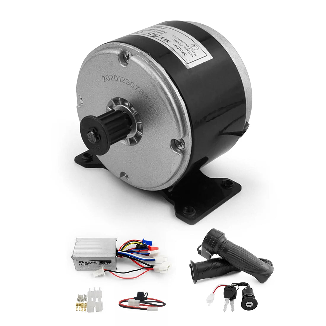 DIY 24V 250W Twist Throttle Power Lock Switch Electric Mini Scooter Replacement 24 Volt Dc  Motor