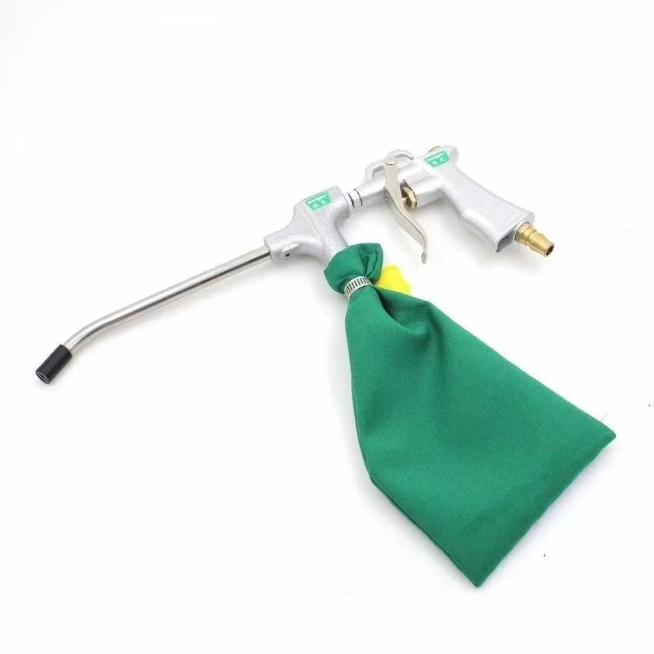 IMBOT Metal Design Short Nozzle Pneumatic Dust Gun Dual Action Cleaning Tool Air Blow Gun with Dust Bag