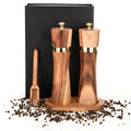 Contemporary Adjustable Ceramic Core 8 Inch Wood Kitchen Manual Salt and Pepper Grinder Mill