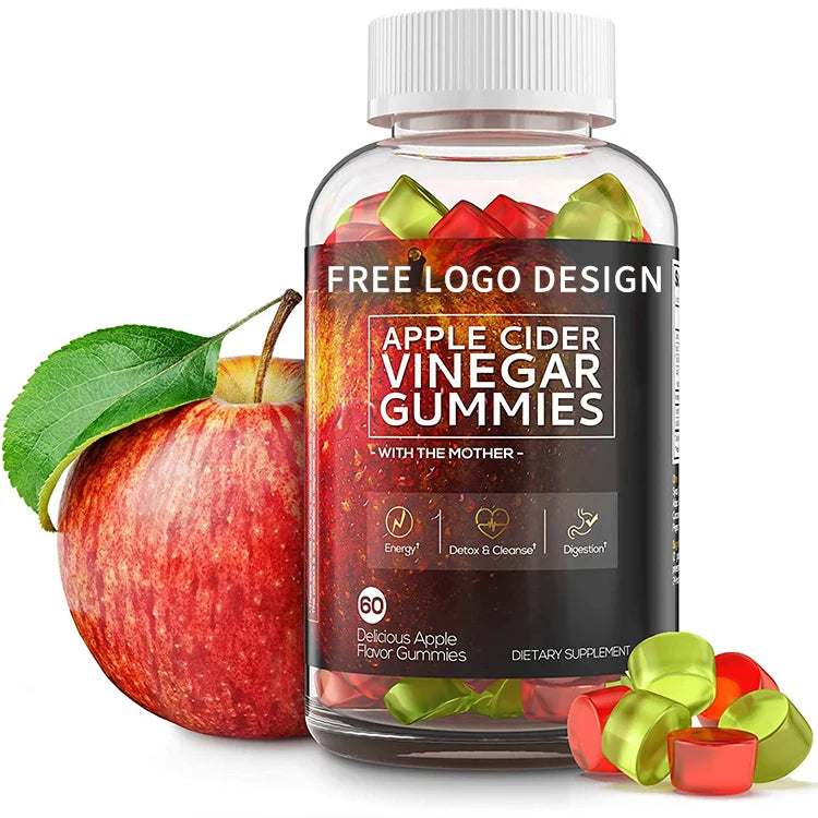 On Sale With Collagen Vitamin Weight Loss Gummy Bears ACV Apple Cider Vinegar Gummies USA MegaBDM