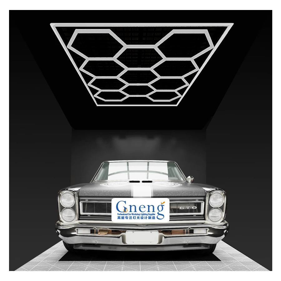 Factory Custom Made High CRI Working Lamp ZT1088 for Car Detailing and Washing Workshop Honeycomb Detailing Lights