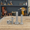 DIN Standard Steel Torx Head Self Tapping Screw Pan Head Screw Anti-Theft Security Screw M2.6-M4.8 Size Carbon Steel Galvanized