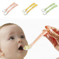 Wholesale Cartoon Silicone Spoon Set Food Grade BPA-Free Cutlery for Baby & Toddler Soft-Tip Training Gift for Kids Dining
