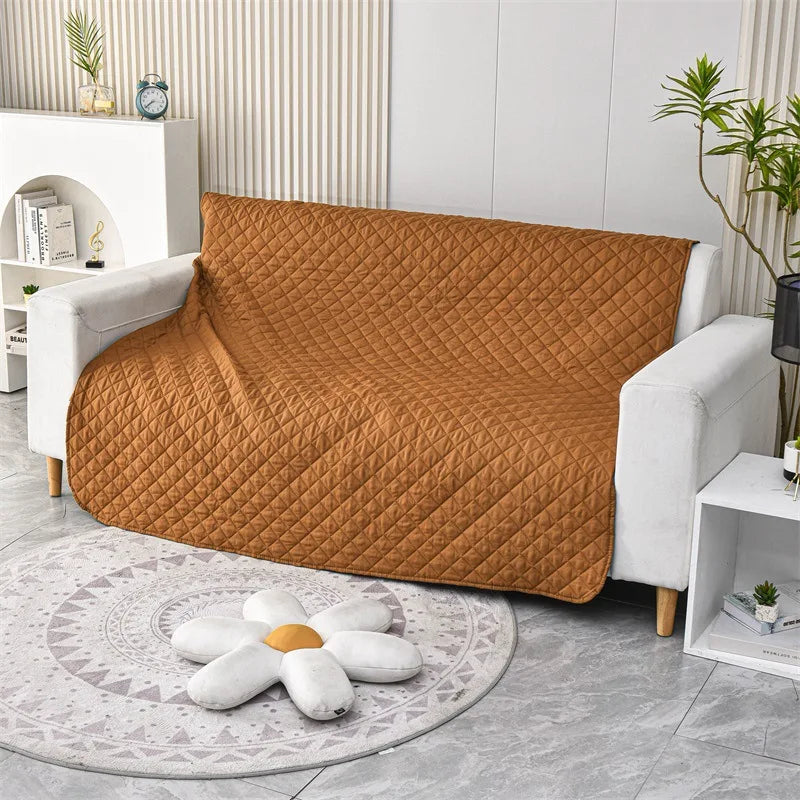 Optional Sizes Dog Pet Cushion Car Pad Sofa Cover Waterproof Dog Bed Cover Washable Reversible Pet Sofa Pad Pet Supplies
