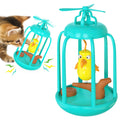 Bird Cage Shape Cat Tumbler Toys Interactive Cat Toys for Indoor Outdoor Kitten  Birthday Gift