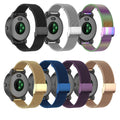 IVANHOE Steel Sport Magnetic Milanese Watch Strap Band for Garmin Vivoactive 4 /4S / 3 /Forerunner 245 245M Wristband 18 20 22MM