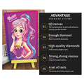 R-M165-181/202-208  Children Educational Puzzle Toys Desktop Ornaments DIY Mini Diamond Painting for Kids