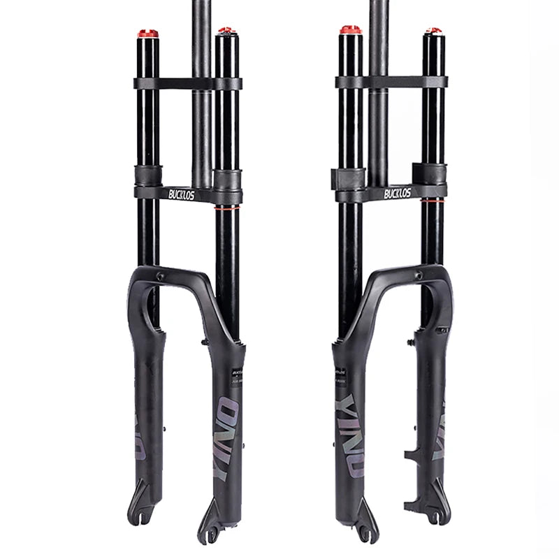 BUCKLOS Horquilla Mtb 20'*4.0'' Fat Fork Snow Oil Gas Magnesium Alloy Bicycle Fork MegaBDM