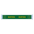 RTS Goods Mauritania Football Cup Country Nation Football Fans Scarf Polyester Satin Digital Print Scarf in Stock