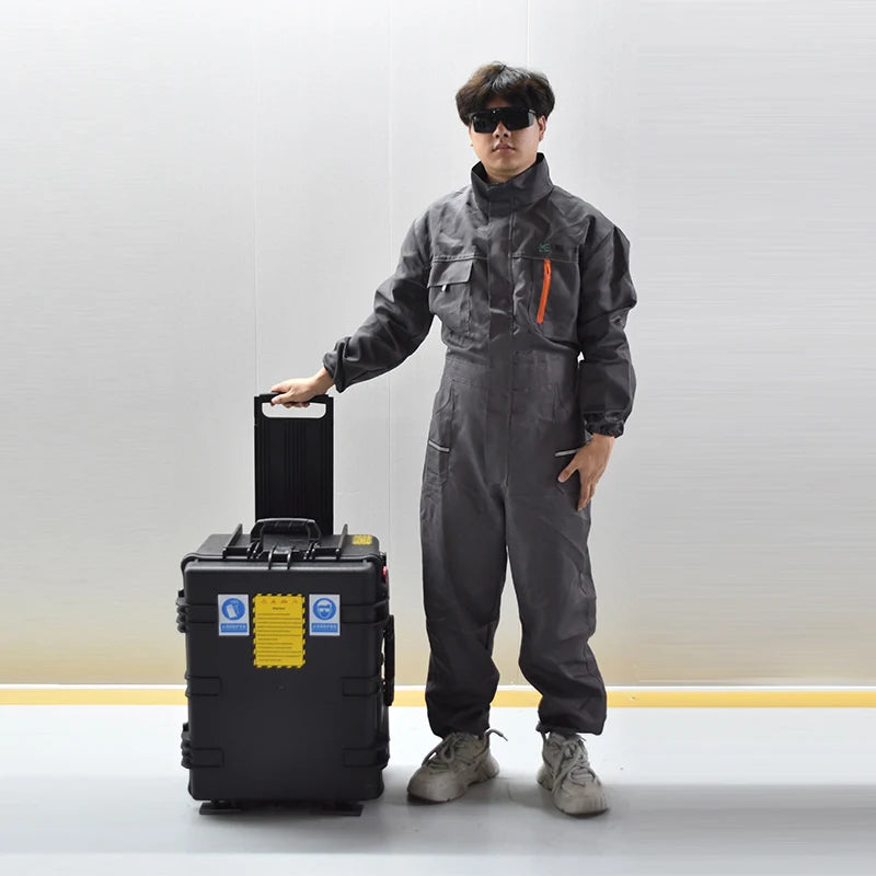 Fiber Pulse Laser Cleaning Machine for Rust and Paint Removal 200W/300W/500W/1000W
