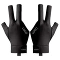 Traditional 3 Fingers Snooker Gloves Stylish Premium Pool Billiards Gloves