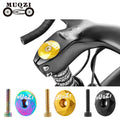 MUQZI Bike 28.6mm Front Fork Headset Top Cap BMX Mountain Bicycle Stem Cap Custom Print