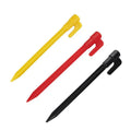 Outdoor Camping Tent Plastic Ground Stakes Beach Grass Windproof ABS Multi-color Ultralight High Strength Fixed Ground Stakes